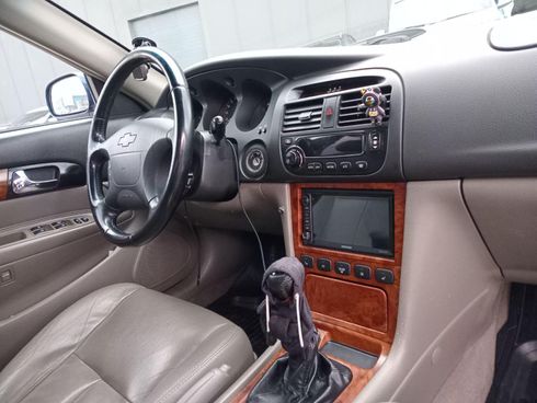 Chevrolet Evanda 2005 синий - фото 33