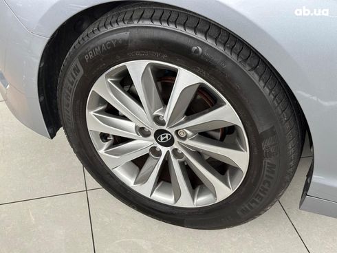 Hyundai Sonata 2016 серый - фото 8