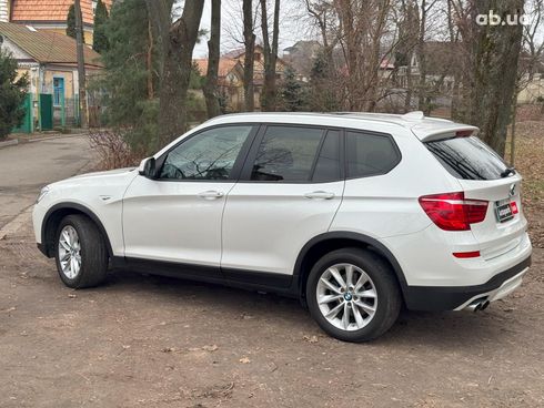 BMW X3 2016 белый - фото 4