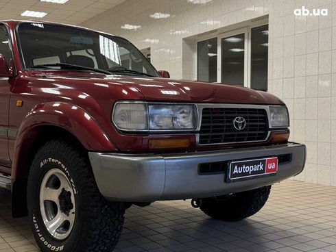 Toyota Land Cruiser 1997 красный - фото 6