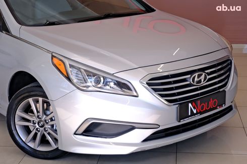 Hyundai Sonata 2015 серебристый - фото 3