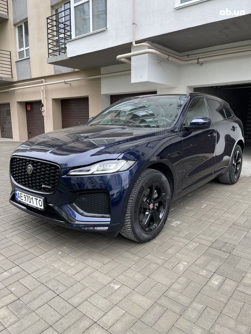 Jaguar F-Pace 2021 синий - фото 9