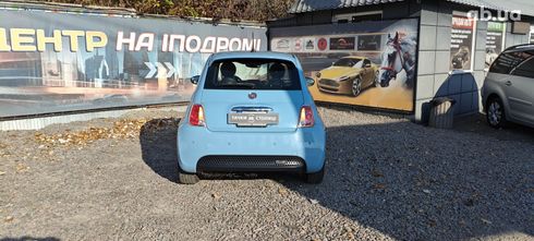 Fiat 500 2016 синий - фото 5