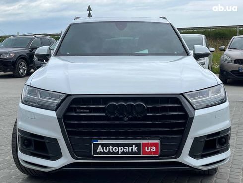 Audi Q7 2017 белый - фото 2