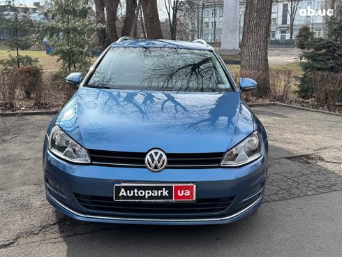 Volkswagen Golf 2015 синий - фото 2