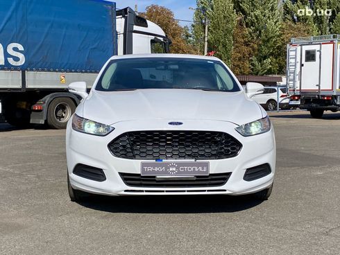 Ford Fusion 2014 белый - фото 2