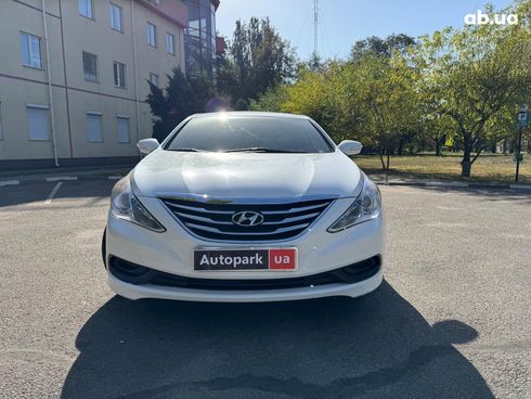 Hyundai Sonata 2014 белый - фото 8