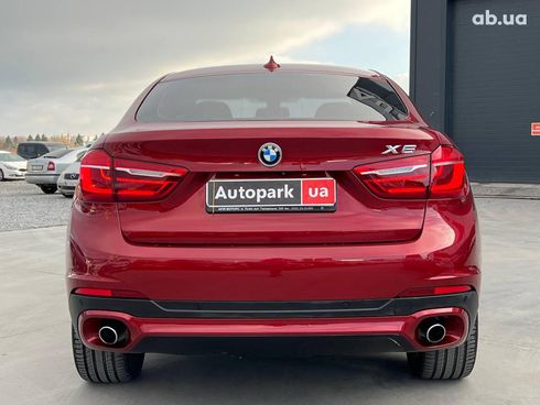BMW X6 2016 красный - фото 9