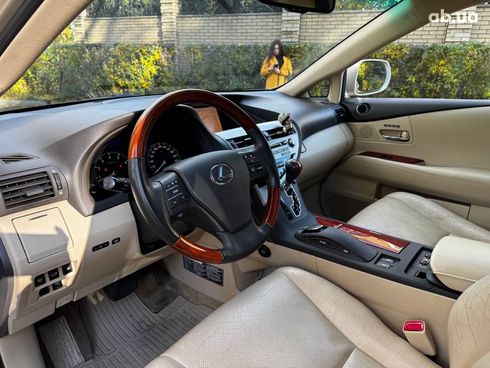 Lexus rx 350 2011 бежевый - фото 13