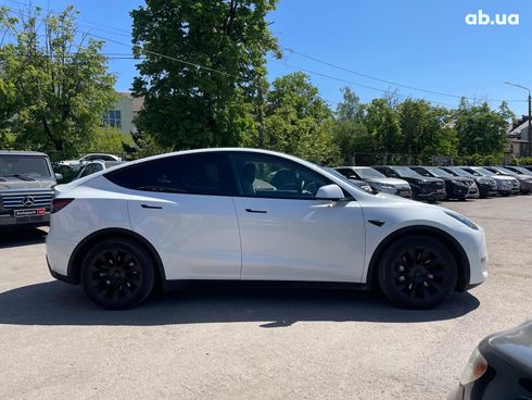 Tesla Model Y 2021 белый - фото 13