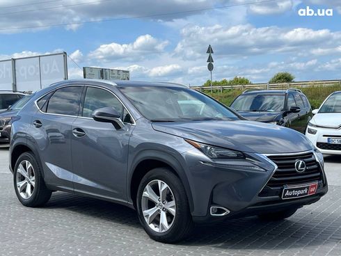Lexus NX 2016 серый - фото 37