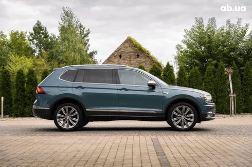 Volkswagen Tiguan Allspace 2020 голубой - фото 3