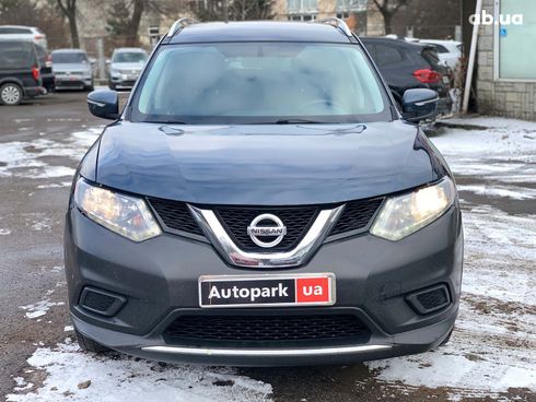 Nissan Rogue 2015 синий - фото 2