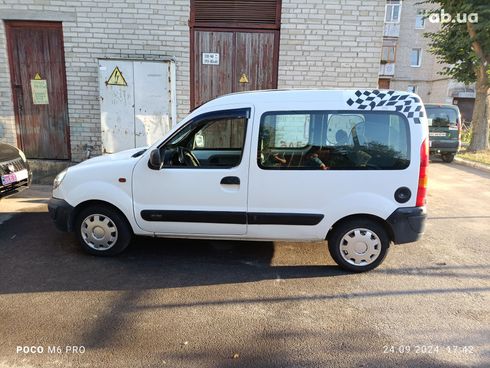 Renault Kangoo 2005 белый - фото 9