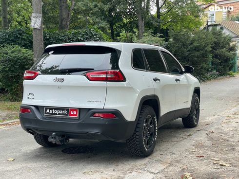 Jeep Cherokee 2014 белый - фото 7