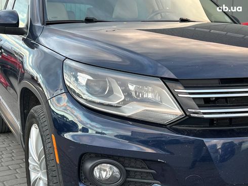 Volkswagen Tiguan 2016 синий - фото 13
