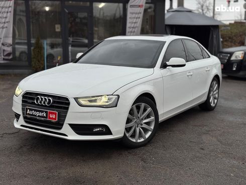 Audi A4 2014 белый - фото 3