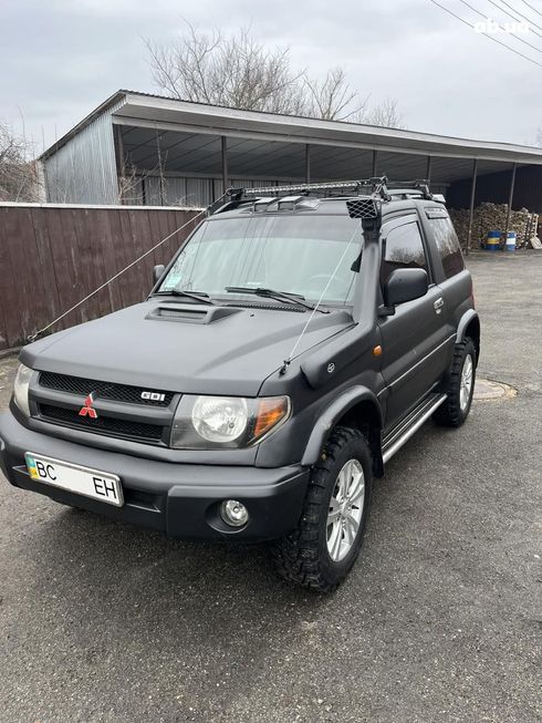 Mitsubishi Pajero Pinin 2001 черный - фото 2