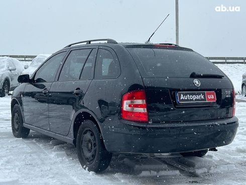 Skoda Fabia 2006 черный - фото 6