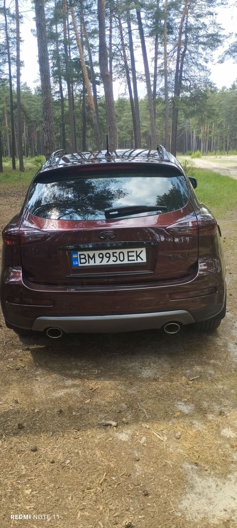 Infiniti QX50 2016 вишневый - фото 12