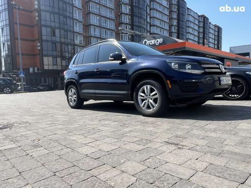 Volkswagen Tiguan 2015 синий - фото 8