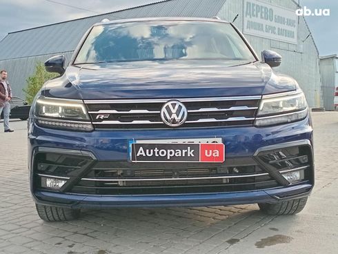 Volkswagen Tiguan 2021 синий - фото 13