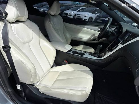 Infiniti Q60 2018 серый - фото 38