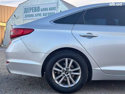 Hyundai Sonata 2015 серый - фото 10