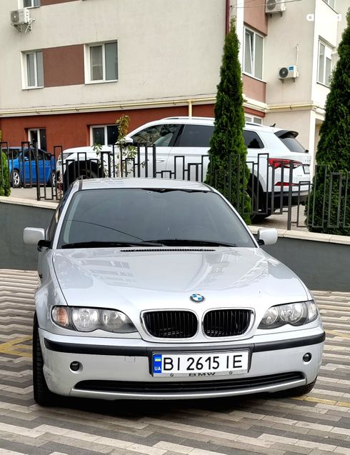 BMW 3 серия 2003 серебристый - фото 12