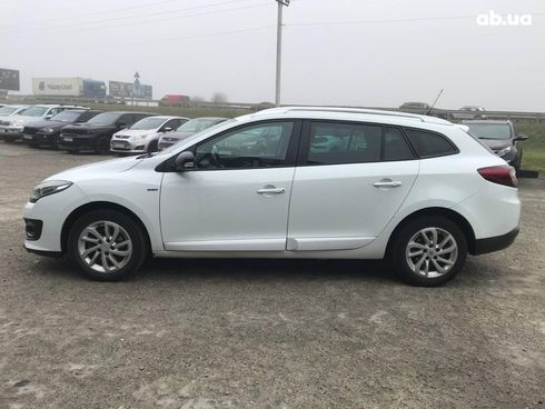 Renault Megane 2015 белый - фото 10