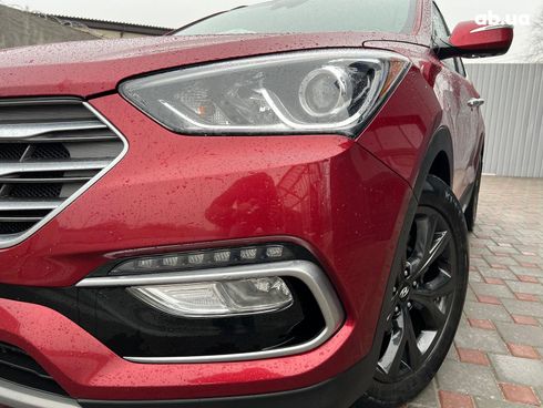 Hyundai Santa Fe 2017 красный - фото 10