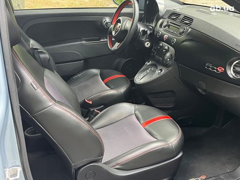 Fiat 500E 2014 синий - фото 37