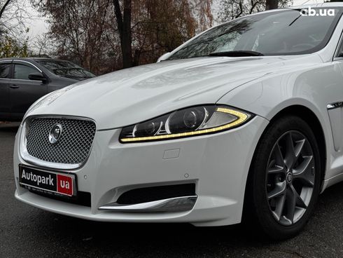 Jaguar XF 2013 белый - фото 3