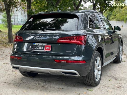Audi Q5 2020 серый - фото 10