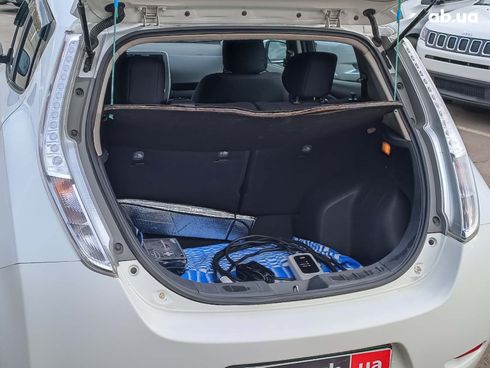 Nissan Leaf 2014 белый - фото 30