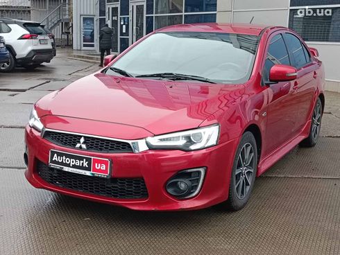 Mitsubishi Lancer 2016 красный - фото 2