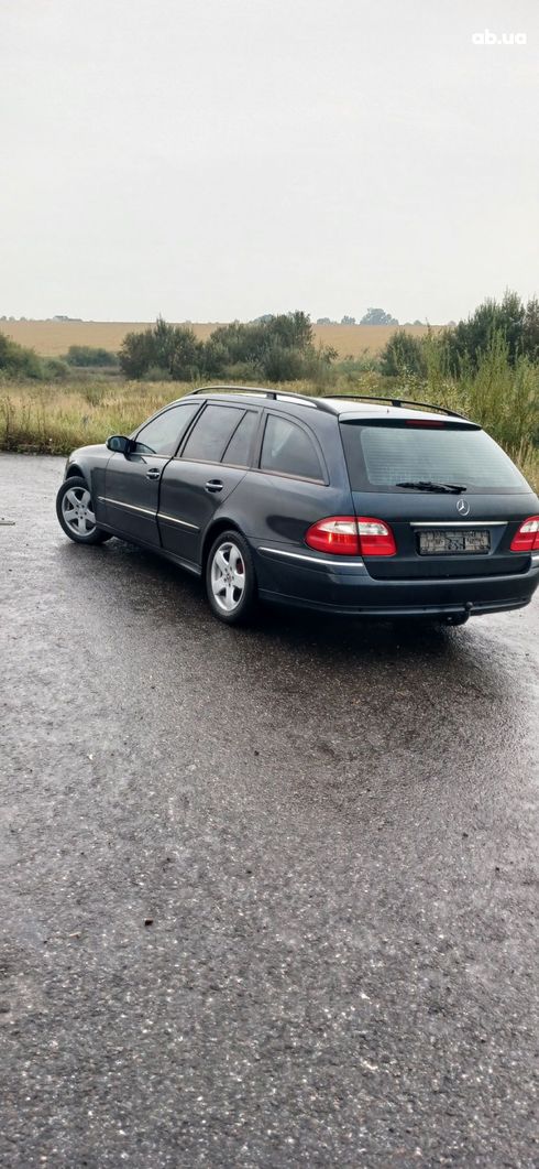 Mercedes-Benz E-Класс 2003 синий - фото 5