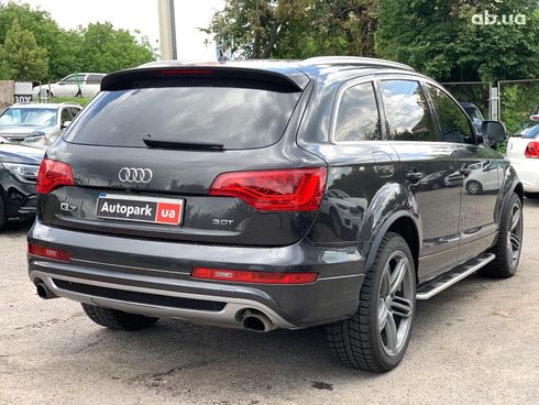 Audi Q7 2013 серый - фото 5