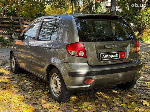 Hyundai Getz 2005 серый - фото 9
