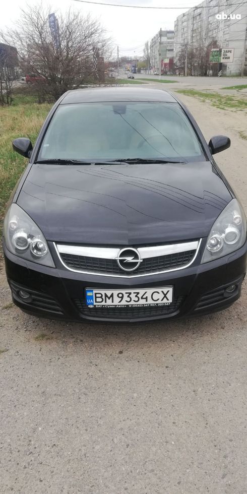 Opel Vectra 2007 черный - фото 4