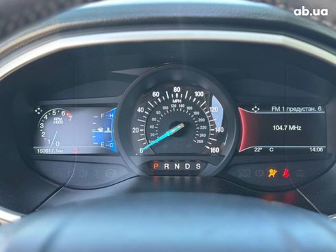 Ford Edge 2016 синий - фото 24