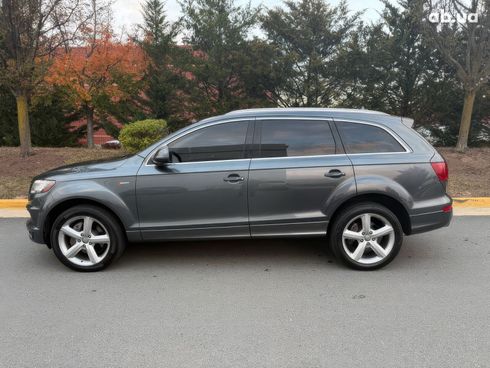 Audi Q7 2015 серый - фото 3