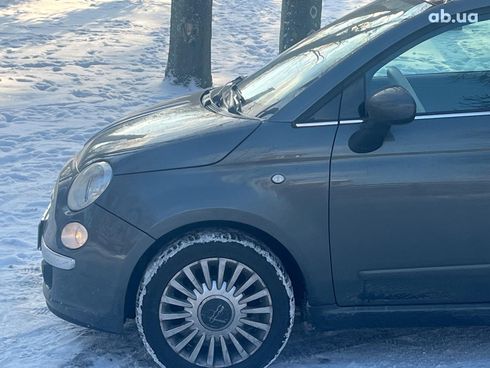 Fiat 500 2012 серый - фото 5