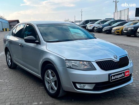 Skoda octavia a7 2016 серый - фото 8