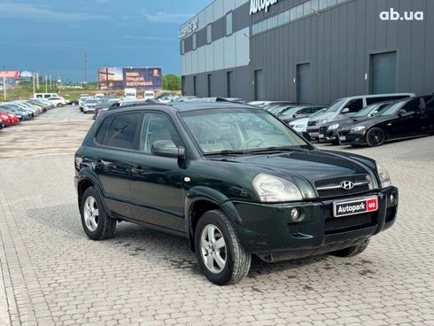 Hyundai Tucson 2008 зеленый - фото 2
