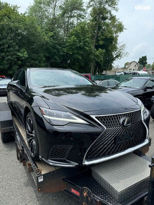 Lexus LS 2021 черный - фото 2