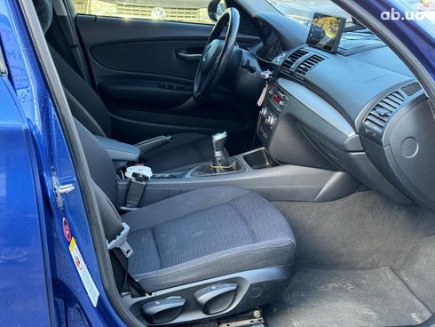 BMW 1 серия 2008 синий - фото 22