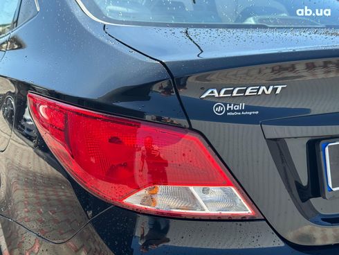 Hyundai Accent 2017 черный - фото 10