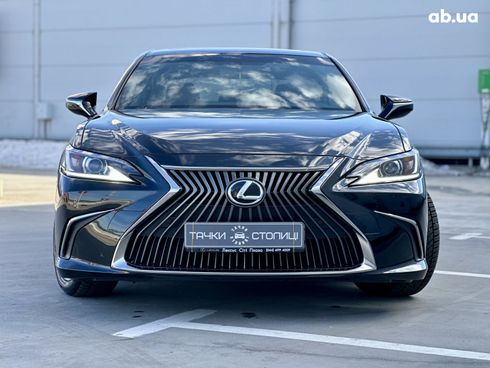 Lexus ES 2018 черный - фото 2