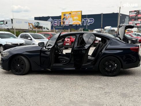 BMW 5 серия 2017 синий - фото 33